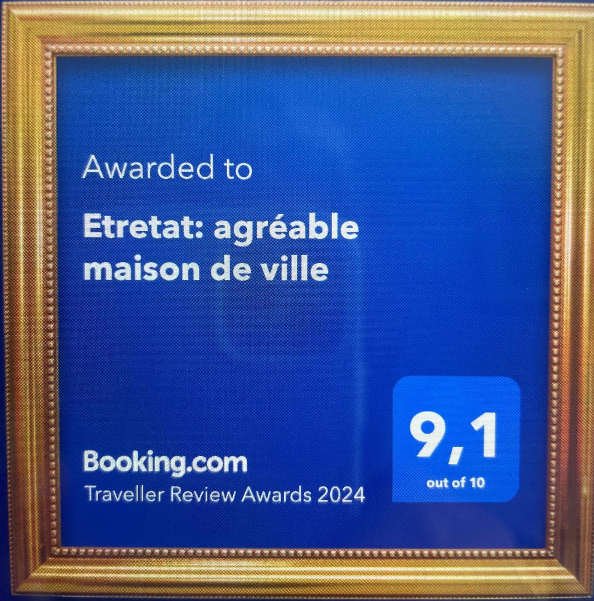 Etretat: Agreable Maison De Ville Kültér fotó